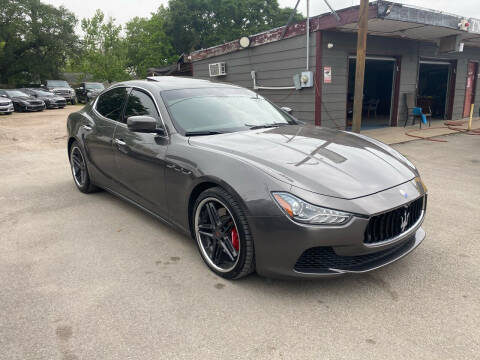 2016 Maserati Ghibli for sale at Texas Luxury Auto in Houston TX