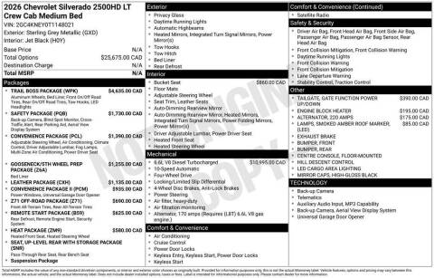 2026 Chevrolet Silverado 2500HD