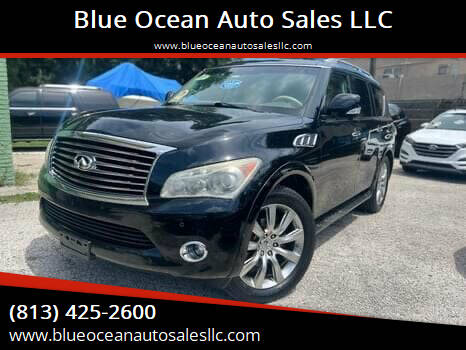2012 Infiniti QX56 for sale at Blue Ocean Auto Sales LLC in Tampa FL