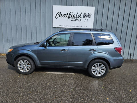 2011 Subaru Forester for sale at Chatfield Motors in Chatfield MN