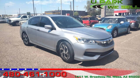 2017 Honda Accord for sale at UPARK WE SELL AZ in Mesa AZ