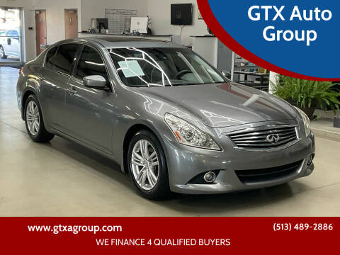 2013 Infiniti G37 Sedan for sale at GTX Auto Group in West Chester OH