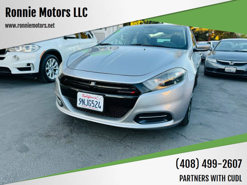 2015 Dodge Dart for sale at Ronnie Motors LLC in San Jose CA