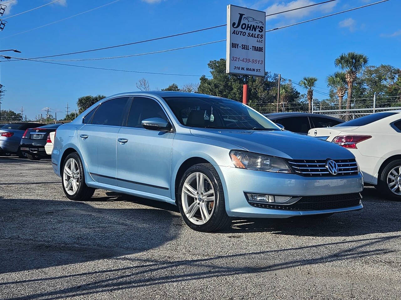 2012 Volkswagen Passat for sale at JOHNS AUTO SALES LLC in Apopka, FL