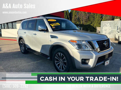 2019 Nissan Armada for sale at A&A Auto Sales in Fairhaven MA