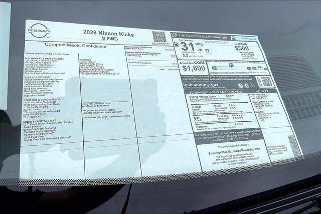 2026 Nissan Kicks S