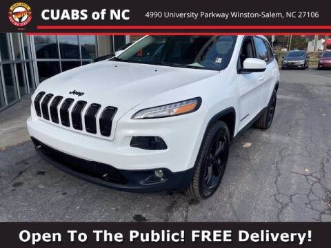 2018 Jeep Cherokee for sale at Credit Union Auto Buying Service in Winston Salem NC