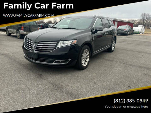 2018 Lincoln MKT Town Car for sale at Family Car Farm in Princeton IN