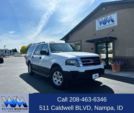 2016 Ford Expedition EL for sale at Western Mountain Bus & Auto Sales in Nampa ID