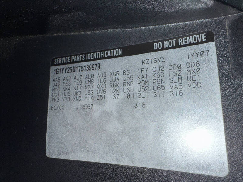 2007 Chevrolet Corvette