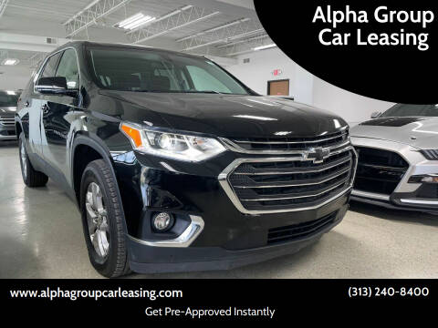 2019 Chevrolet Traverse for sale at Alpha Group Car Leasing in Redford MI