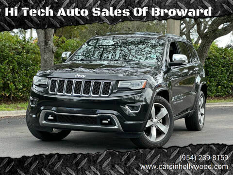 2014 Jeep Grand Cherokee for sale at Hi Tech Auto Sales Of Broward in Hollywood FL