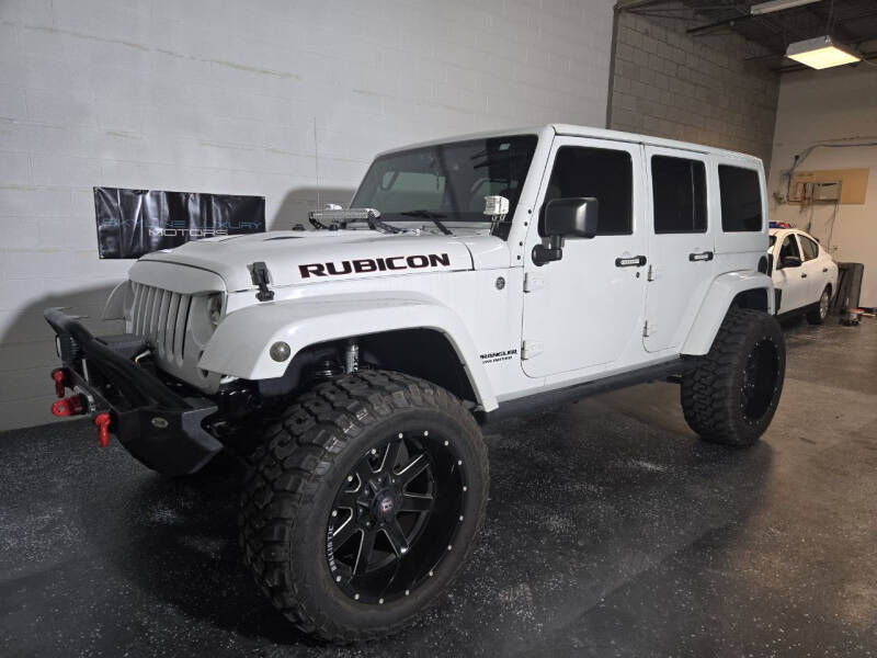 2015 Jeep Wrangler Unlimited for sale at Skyline Luxury Motors in Buffalo Grove IL