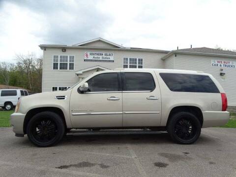2007 Cadillac Escalade ESV for sale at SOUTHERN SELECT AUTO SALES in Medina OH