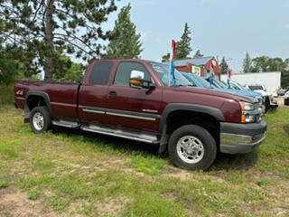 2003 Chevrolet Silverado 2500HD for sale at Four Boys Motorsports in Wadena MN