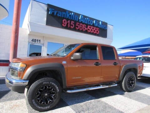 2005 Chevrolet Colorado for sale at Franklin Auto Sales in El Paso TX