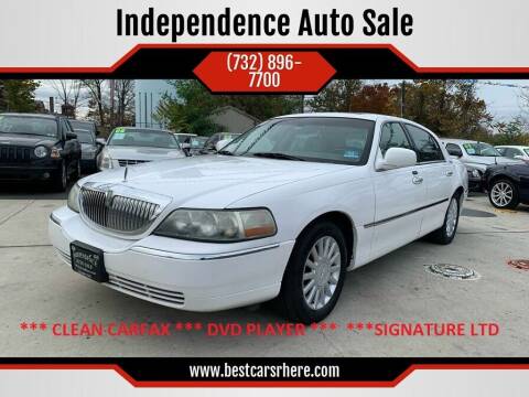 2005 Lincoln Town Car for sale at Independence Auto Sale in Bordentown NJ