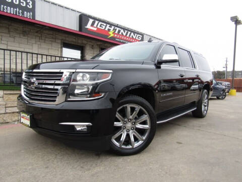 2016 Chevrolet Suburban for sale at Lightning Motorsports in Grand Prairie TX