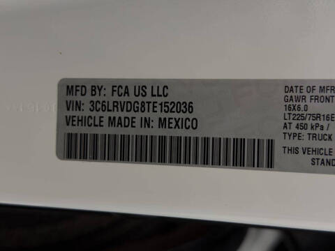 2026 RAM ProMaster