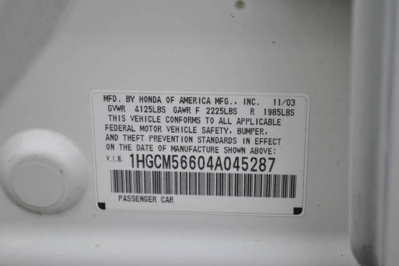 2004 Honda Accord EX