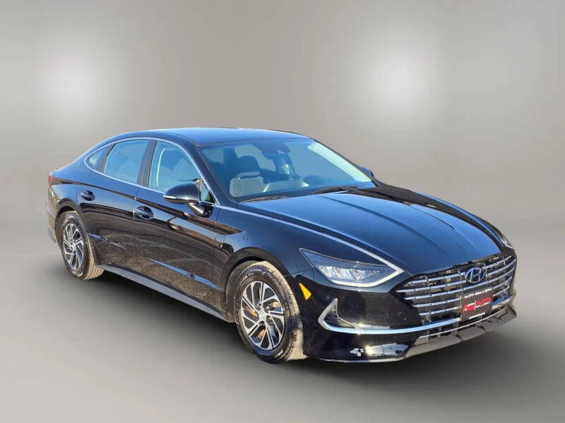 2022 Hyundai Sonata Hybrid Blue