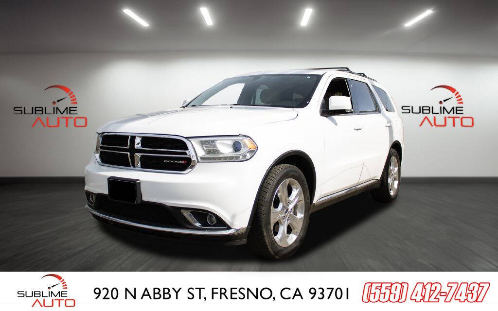 2014 Dodge Durango for sale at SUBLIME AUTO in Fresno, CA