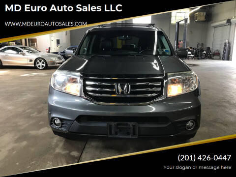 2012 Honda Pilot for sale at MD Euro Auto Sales LLC in Hasbrouck Heights NJ