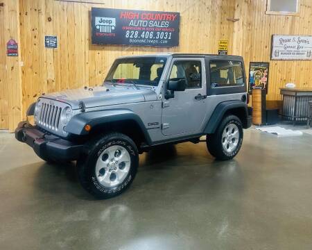 2016 Jeep Wrangler for sale at Boone NC Jeeps-High Country Auto Sales in Boone NC