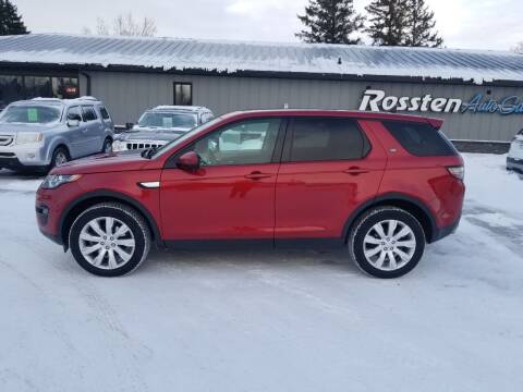 2015 Land Rover Discovery Sport for sale at ROSSTEN AUTO SALES in Grand Forks ND