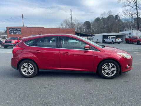 2012 Ford Focus for sale at G&B Motors in Locust NC