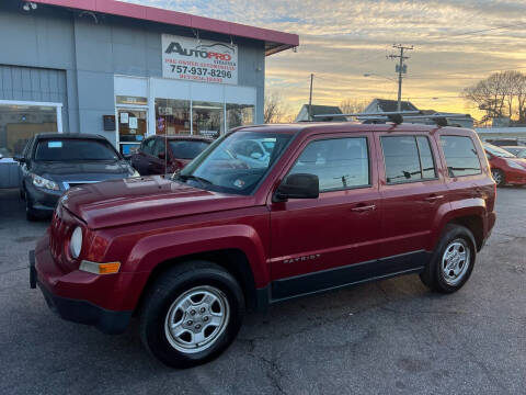 2014 Jeep Patriot for sale at AutoPro Virginia LLC in Virginia Beach VA