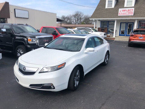2012 Acura TL for sale at Ron's Auto Sales (DBA Select Automotive) in Lebanon TN