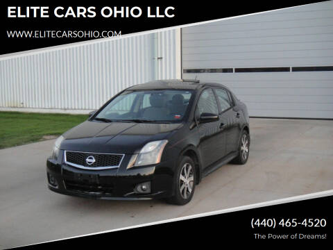 2012 Nissan Sentra for sale at ELITE CARS OHIO LLC in Solon OH