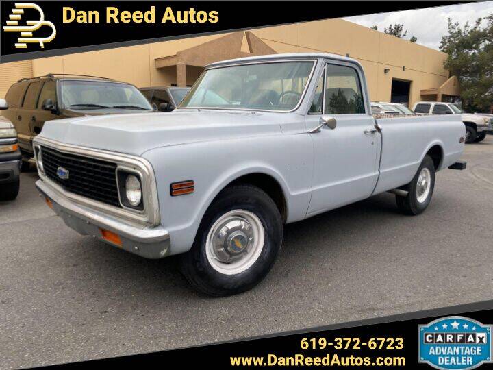 1971 Chevrolet C/K 20 Series for sale at Dan Reed Autos in Escondido CA