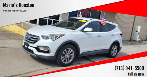 2017 Hyundai Santa Fe Sport for sale at Mario's Houston in Houston TX