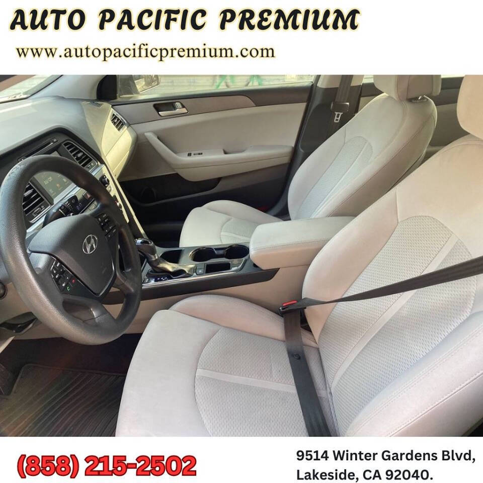 2016 Hyundai SONATA for sale at Auto Pacific Premium in Lakeside, CA