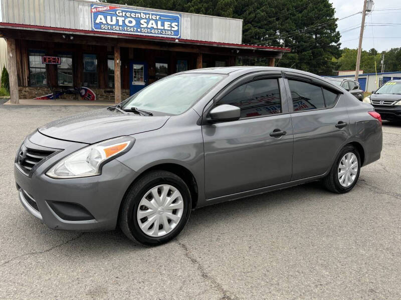 2017 Nissan Versa for sale at Greenbrier Auto Sales in Greenbrier AR