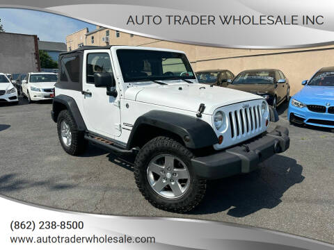 2012 Jeep Wrangler for sale at Auto Trader Wholesale Inc in Saddle Brook NJ