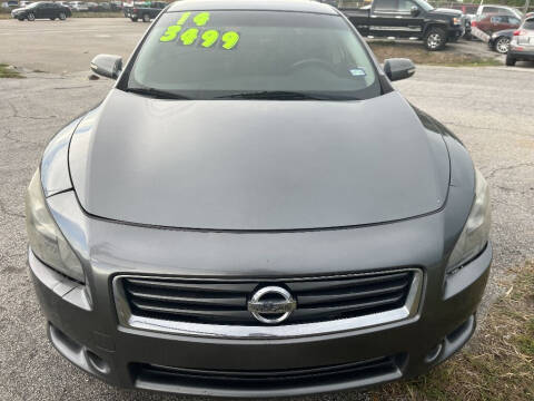 2014 Nissan Maxima for sale at SCOTT HARRISON MOTOR CO in Houston TX