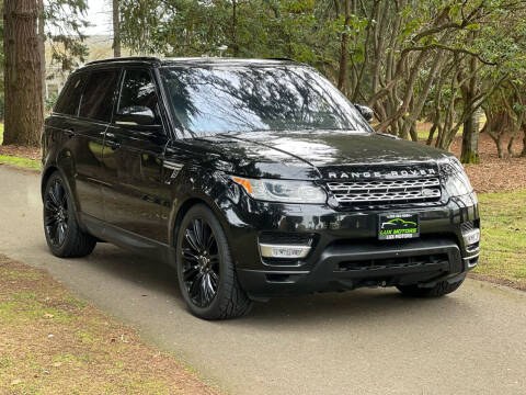 2016 Land Rover Range Rover Sport for sale at Lux Motors in Tacoma WA