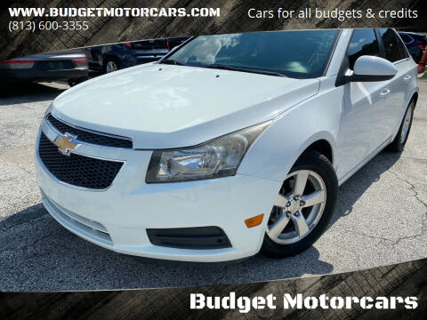 2014 Chevrolet Cruze for sale at Budget Motorcars in Tampa FL