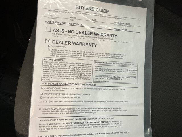 2019 Buick Encore Sport Touring