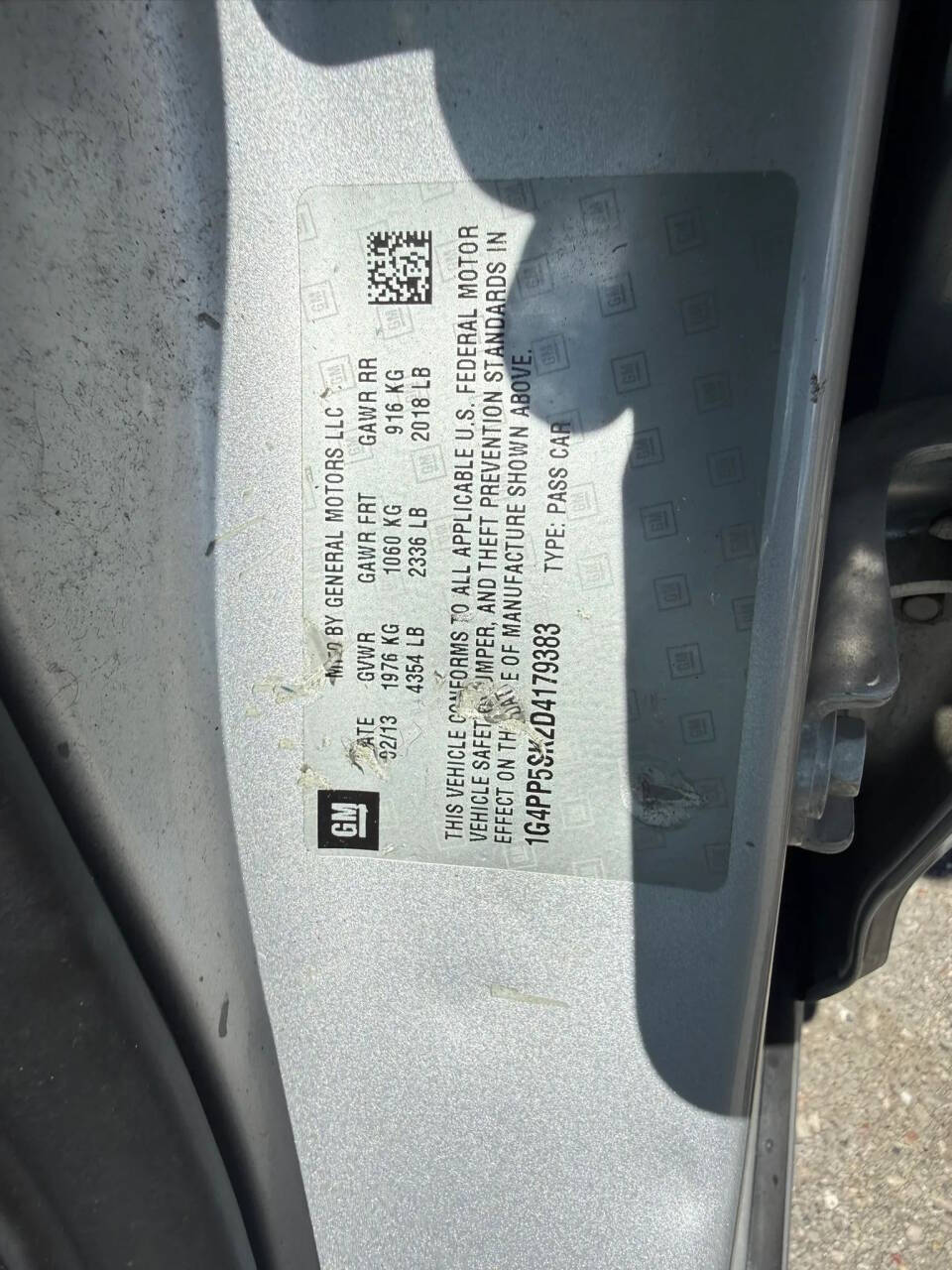 Silver 2013 Buick Verano Base Base 4dr Sedan 29