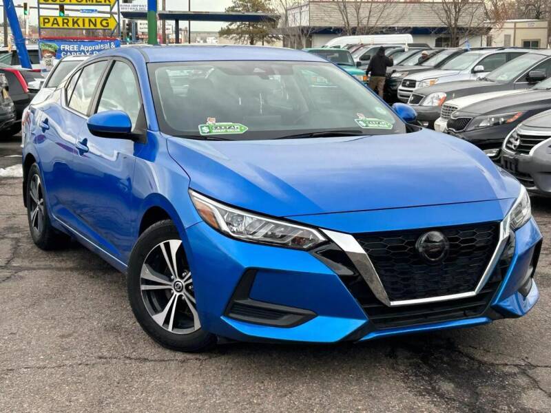 2022 Nissan Sentra for sale at GO GREEN MOTORS in Lakewood CO