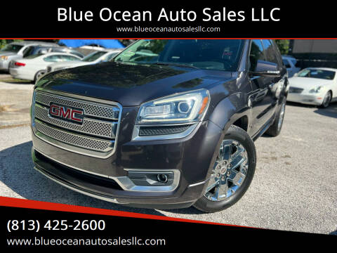 2014 GMC Acadia for sale at Blue Ocean Auto Sales LLC in Tampa FL