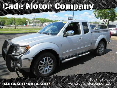 2010 Nissan Frontier for sale at Cade Motor Company in Lawrenceville NJ