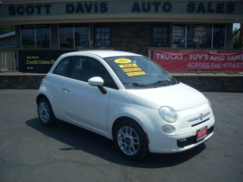 2012 FIAT 500 for sale at Scott Davis Auto Sales in Turlock CA