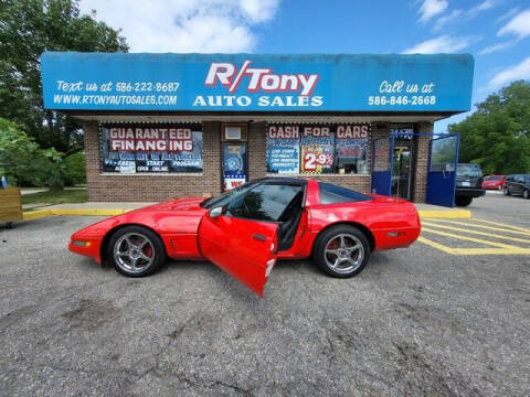 1996 Chevrolet Corvette for sale at R Tony Auto Sales in Clinton Township MI