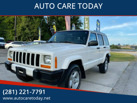 1999 Jeep Cherokee for sale at AUTO CARE TODAY in Spring TX