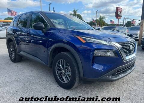 2021 Nissan Rogue for sale at AUTO CLUB OF MIAMI, INC in Miami FL